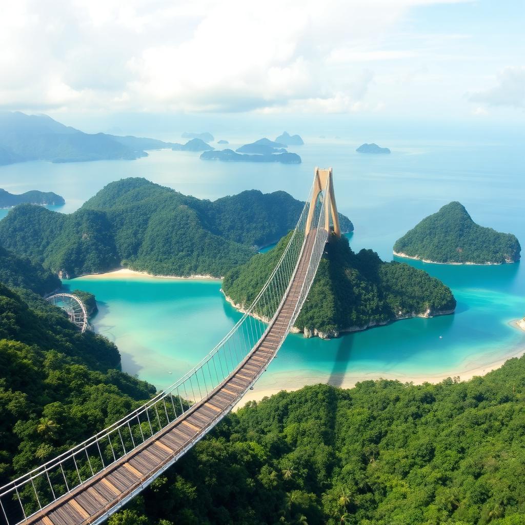 Malaysia, Southeast Asia — Twin towers, rainforests and island reefs